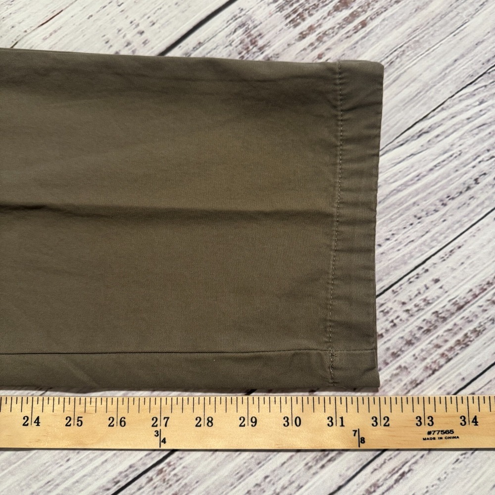 Banana Republic Straight Fit Gavin Chino Pants Brown Men's 34x34 (Fits 34x32) - Picture 12 of 16